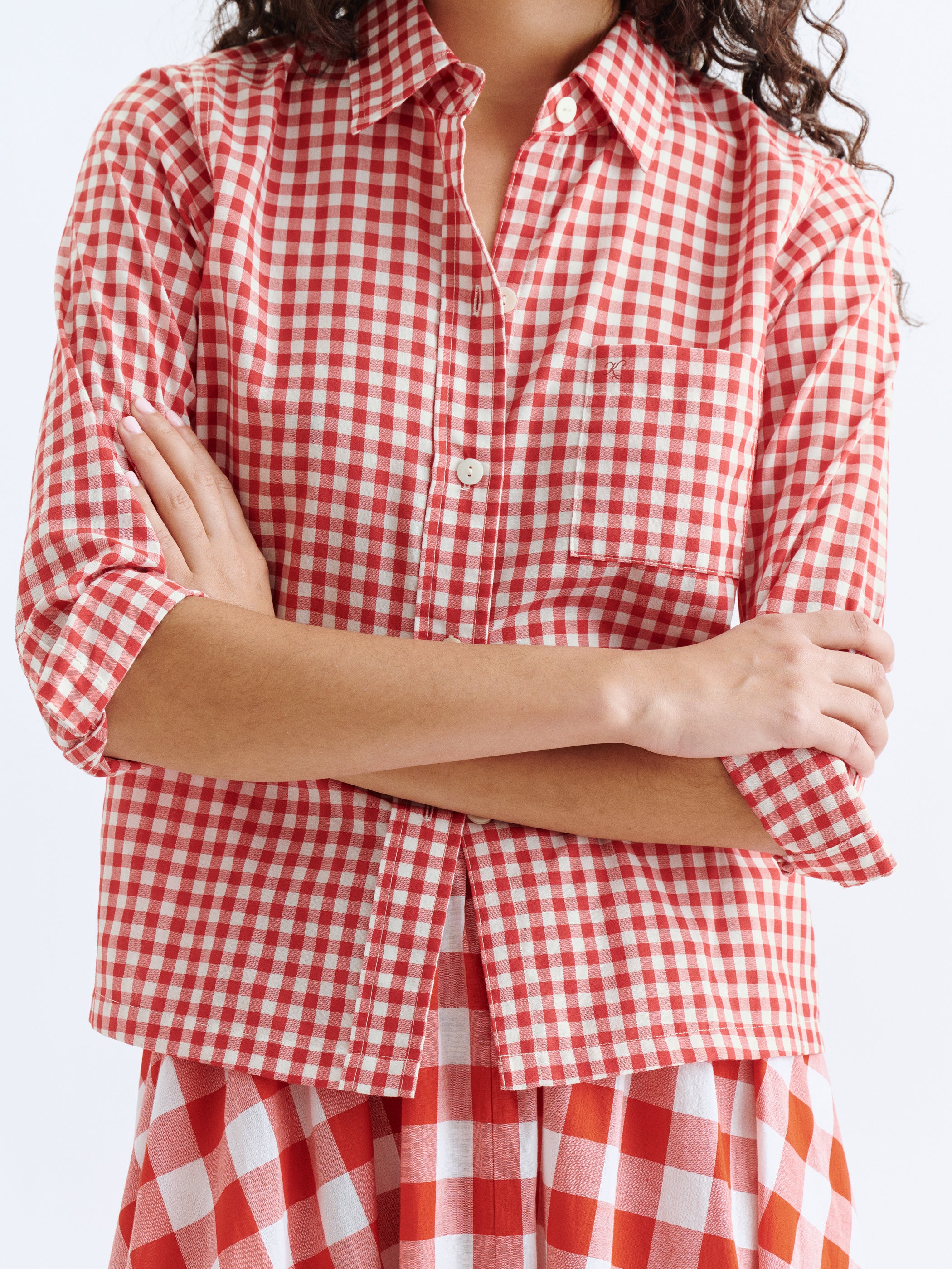 Small Cherry Gingham 