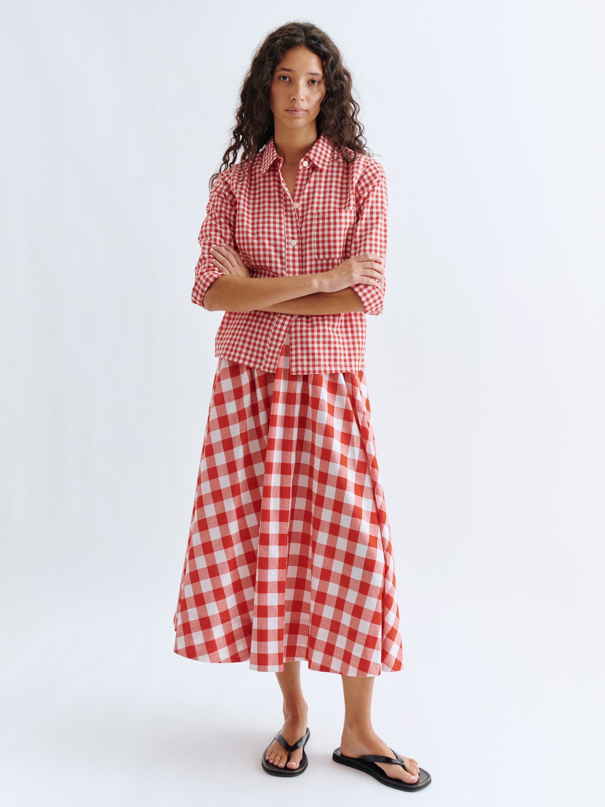 Large Cherry Gingham 