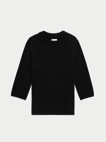 The Ella Elbow Sleeve Sweater in Cashmere