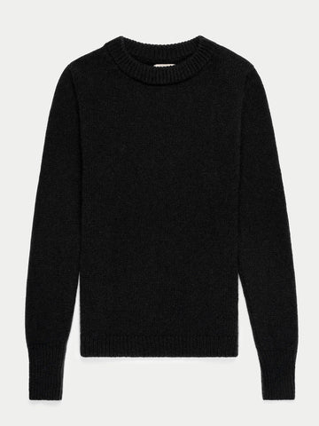 The Sarra Bracelet Crewneck Sweater in Cashmere