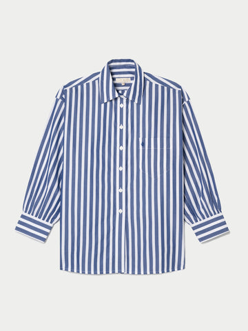 The Kappa Button-Up Shirt in Cotton Poplin